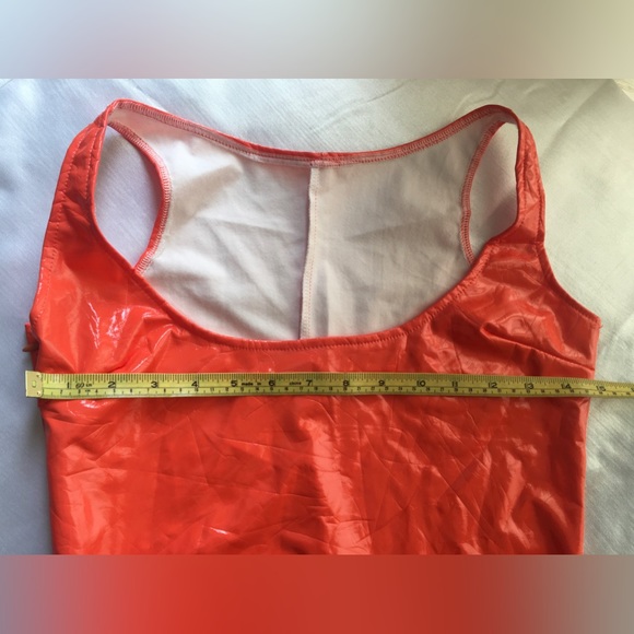 Womens beautiful orange dress great for spring summer - Picture 4 of 10